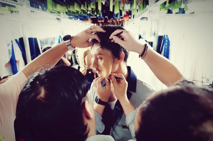 特殊メイク中のジュン/SEVENTEEN 公式Xより