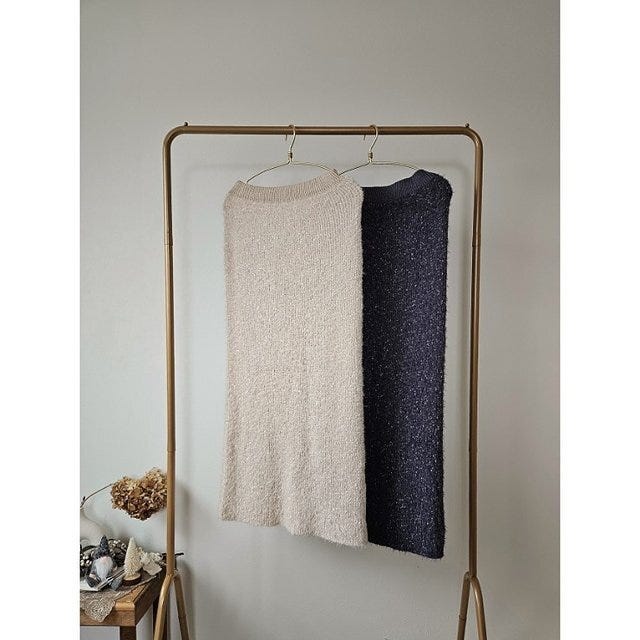 しまむらyuuペーパーヤーンシャギーニットスカート