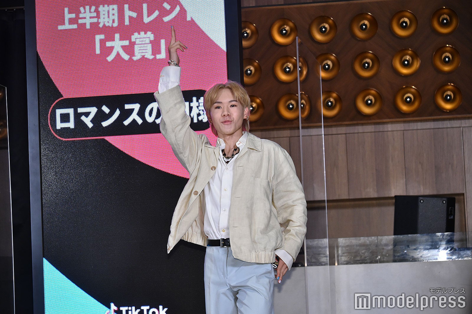 生パフォーマンスしたタイガの振り付け（C）モデルプレス