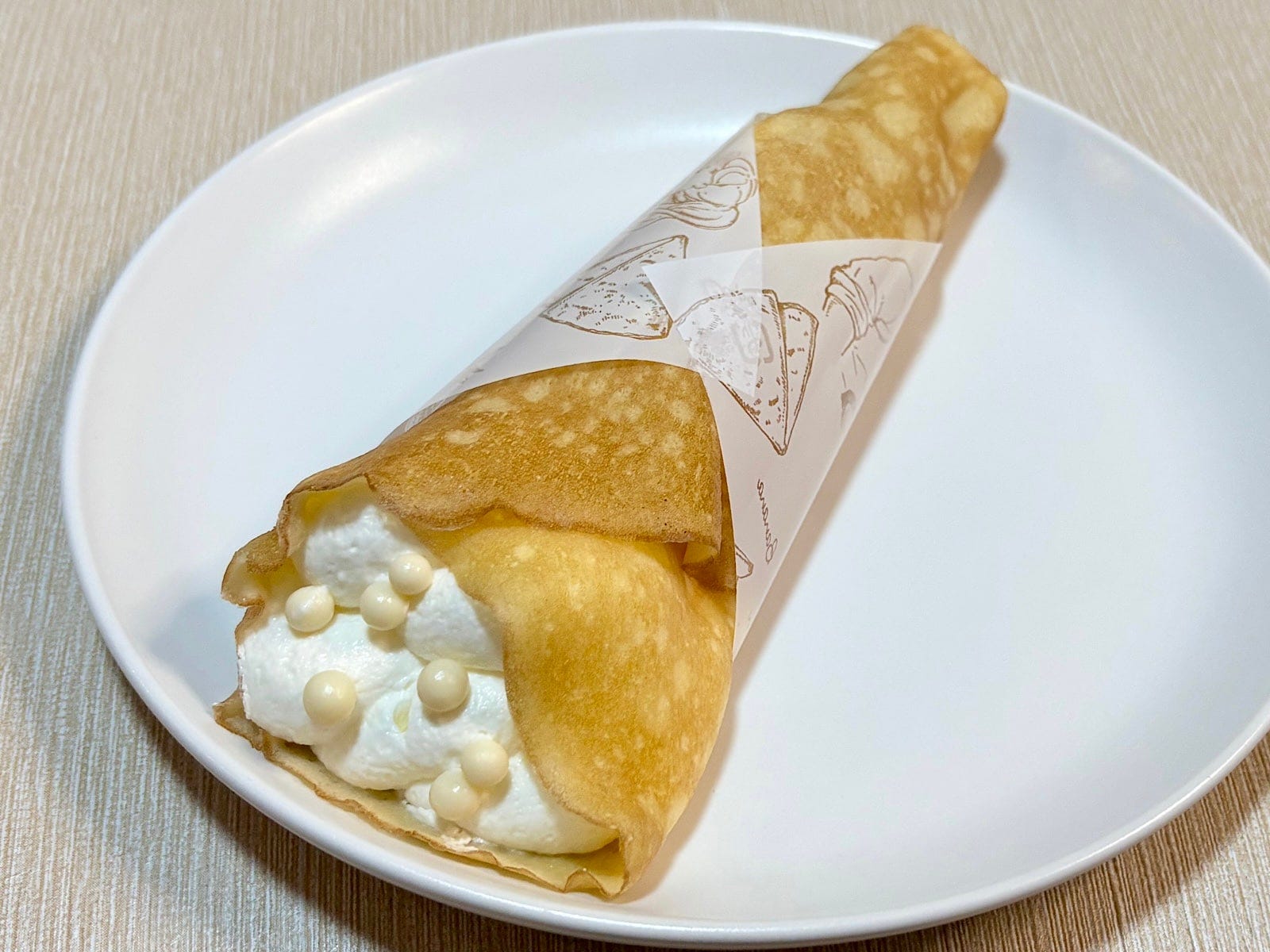 ふわふわのクリームがこれでもかとたっぷり!