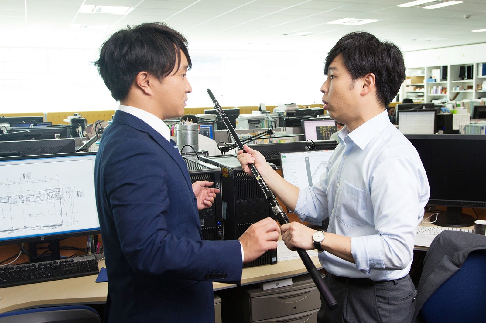 濱田岳、浜野謙太 （C）テレビ東京