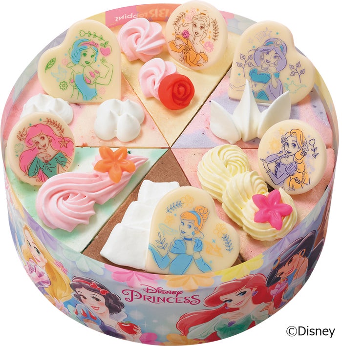 サーティワン ディズニープリンセス パレット6 白雪姫 アリエル など勢揃いの新作アイスケーキ モデルプレス サーティワン ディズニープリンセス パレット6 白雪姫 アリエル など勢揃いの新作アイスケーキ モデルプレス