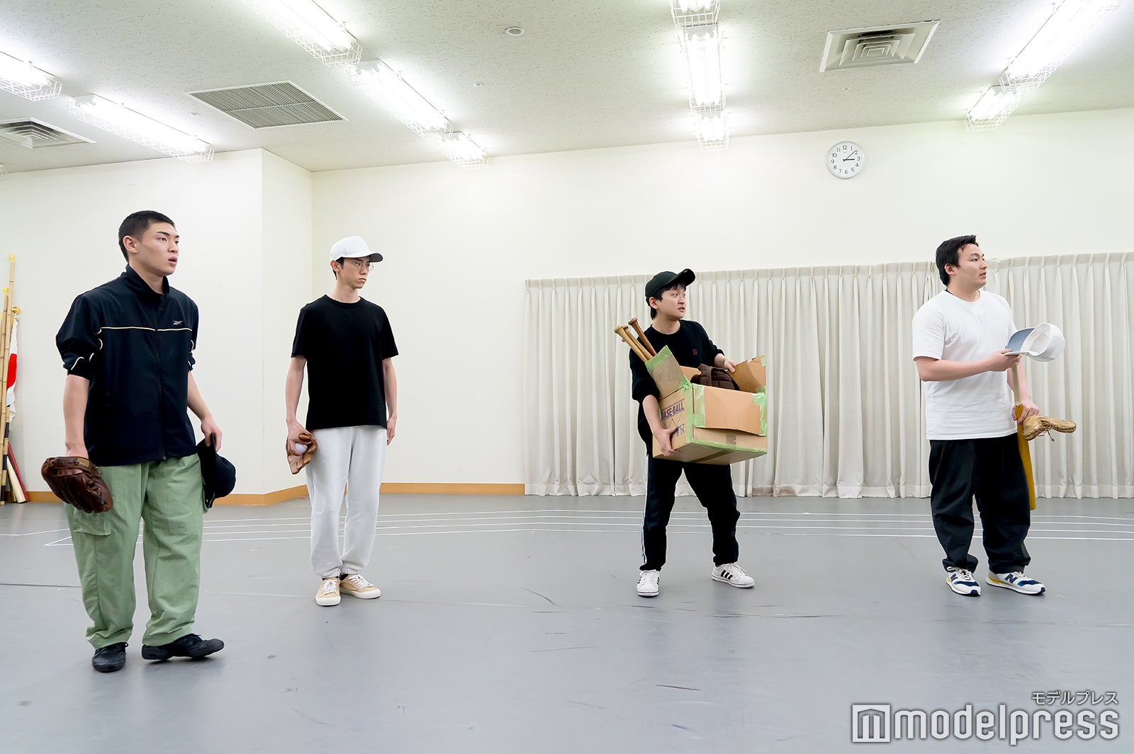 舞台「あの夏、君と出会えて～幻の甲子園で見た景色～」稽古中の様子（C）モデルプレス