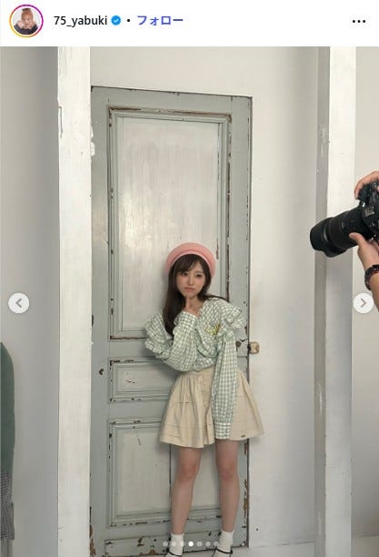 矢吹奈子Instagramより