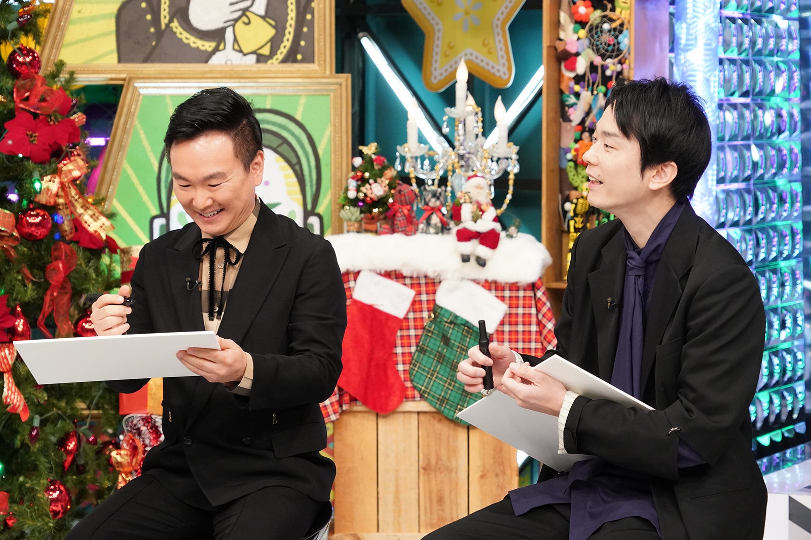 山内健司、濱家隆一（C）日本テレビ