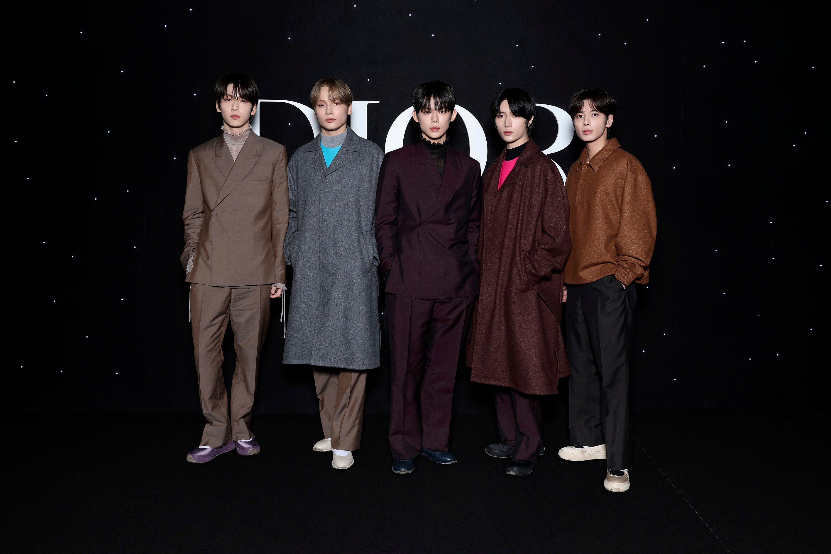 TXT・北村匠海・横浜流星ら、ディオール纏い集結 パリで開催「 ウインターメンズコレクションショー」参加