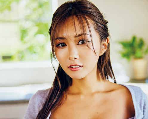 「nuts」れいたぴ、水着姿で美バスト輝く ランジェリー外した大人のカットも掲載