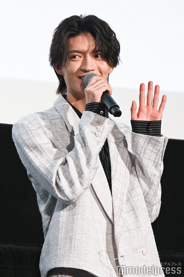 キュートな“子ザメ語”を披露した杢代和人(C)モデルプレス