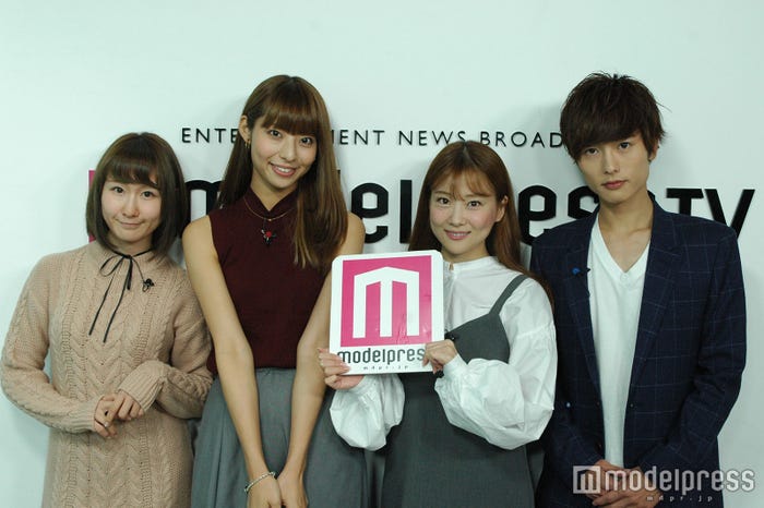 (左から)真桜、永田レイナ、重盛さと美、大橋岬(C)モデルプレス