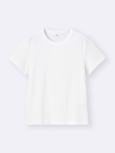 コットンスムースクルーネックT
