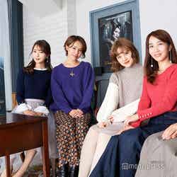 （左から）中田絵里奈さん、小松あやさん、金光みり愛さん、斉藤ゆかりさん、能美黎子さん（C）モデルプレス