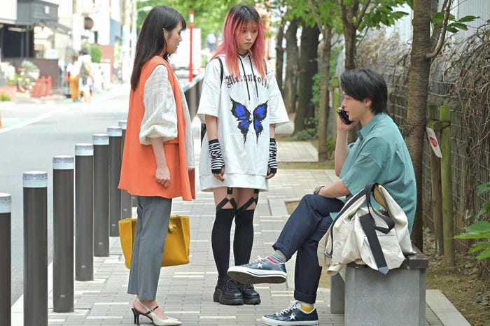 有村架純、片岡凛、中村倫也「石子と羽男―そんなコトで訴えます?―」第7話より(C)TBS