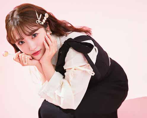 矢吹奈子がガーリー&カジュアルな秋の装い SHEINとコラボルック発表
