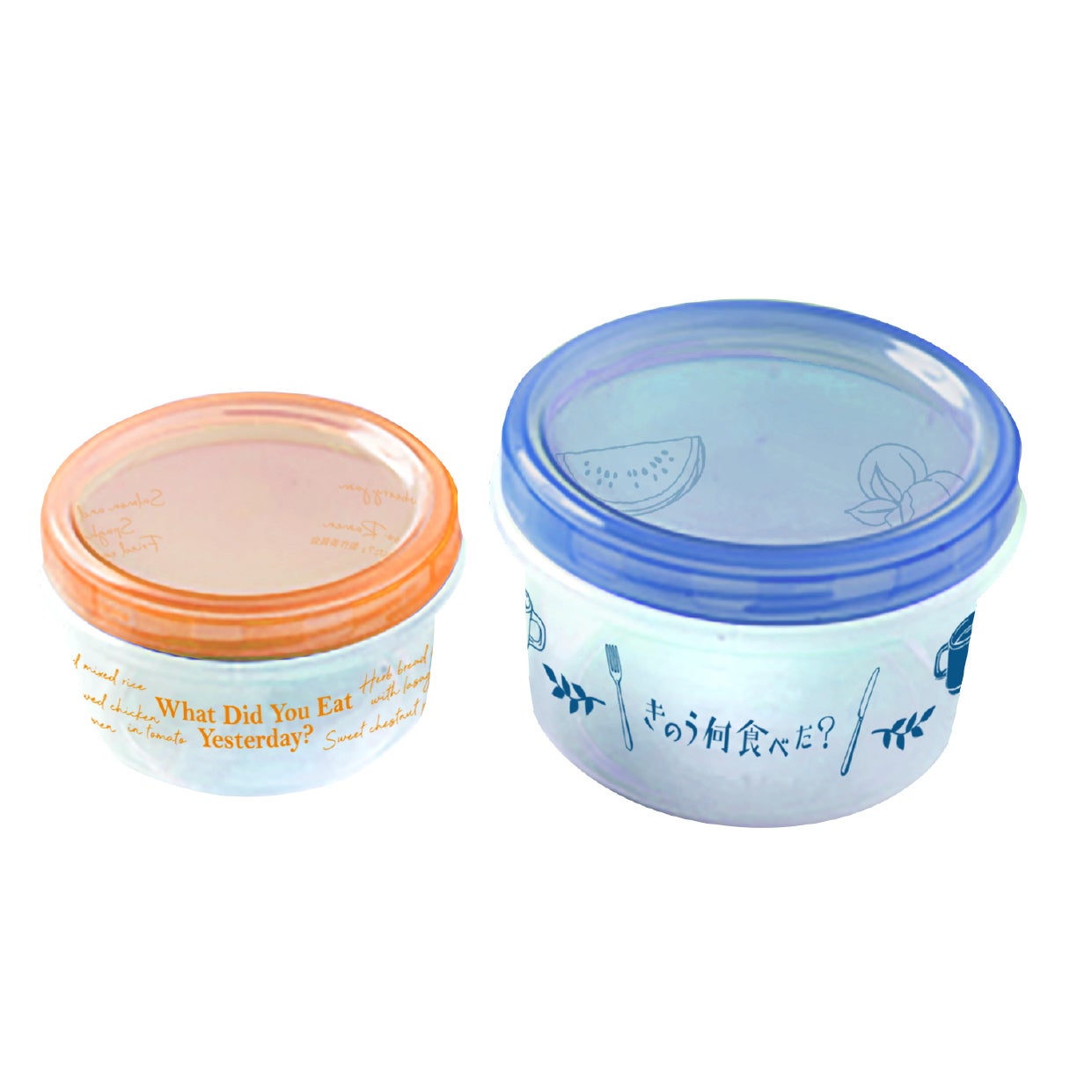 ラウンドタッパー2個セット　1,000円（税別）／画像提供：パルコ