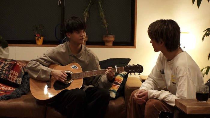 中島颯太&木村慧人/「The Usual Night いつもの夜」第3話より(C)ABCテレビ