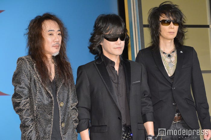 X JAPAN(左から)PATA、ToshI、HEATH(C)モデルプレス