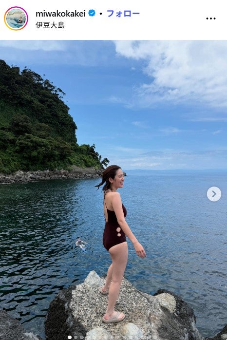 筧美和子公式Instagramより