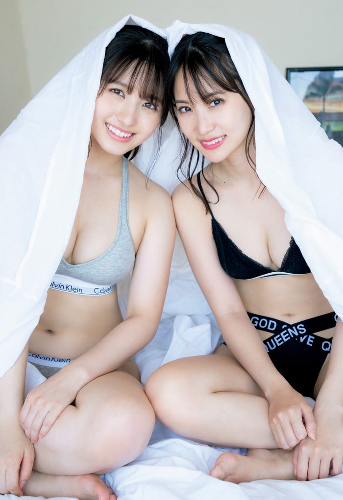 大和田南那、永尾まりや(画像提供:ワニブックス)