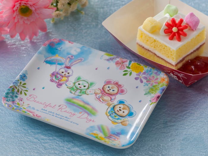 ショートケーキ、スーベニアプレート付き990円(C)Disney