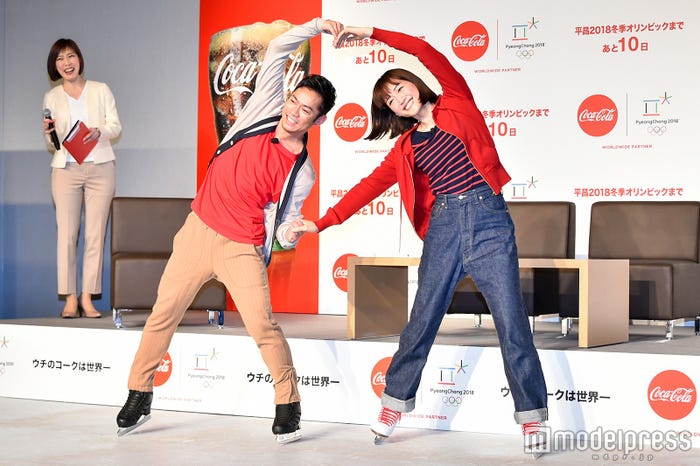 高橋大輔、綾瀬はるか(C)モデルプレス