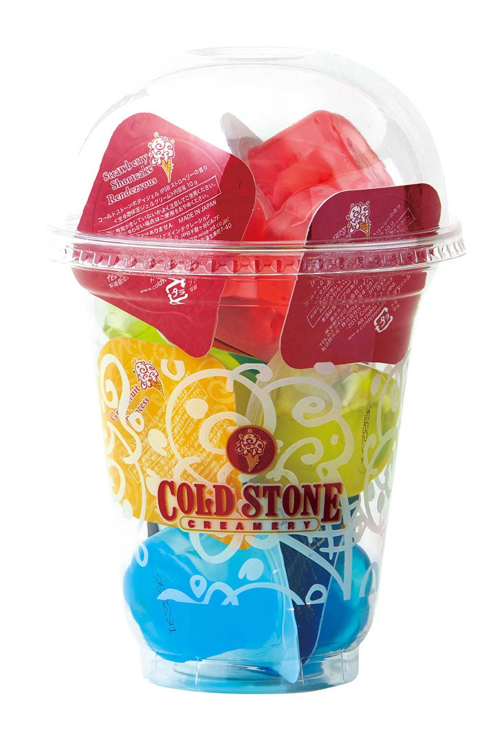 ボディジェル　in　ポーション／画像提供：コールド・ストーン・クリーマリー・ジャパン株式会社