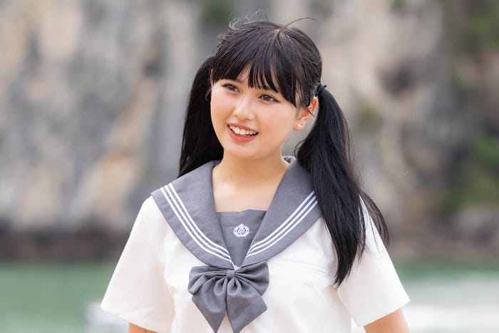 ひな「今日、好きになりました。ハロン編」第1話(C)AbemaTV, Inc.