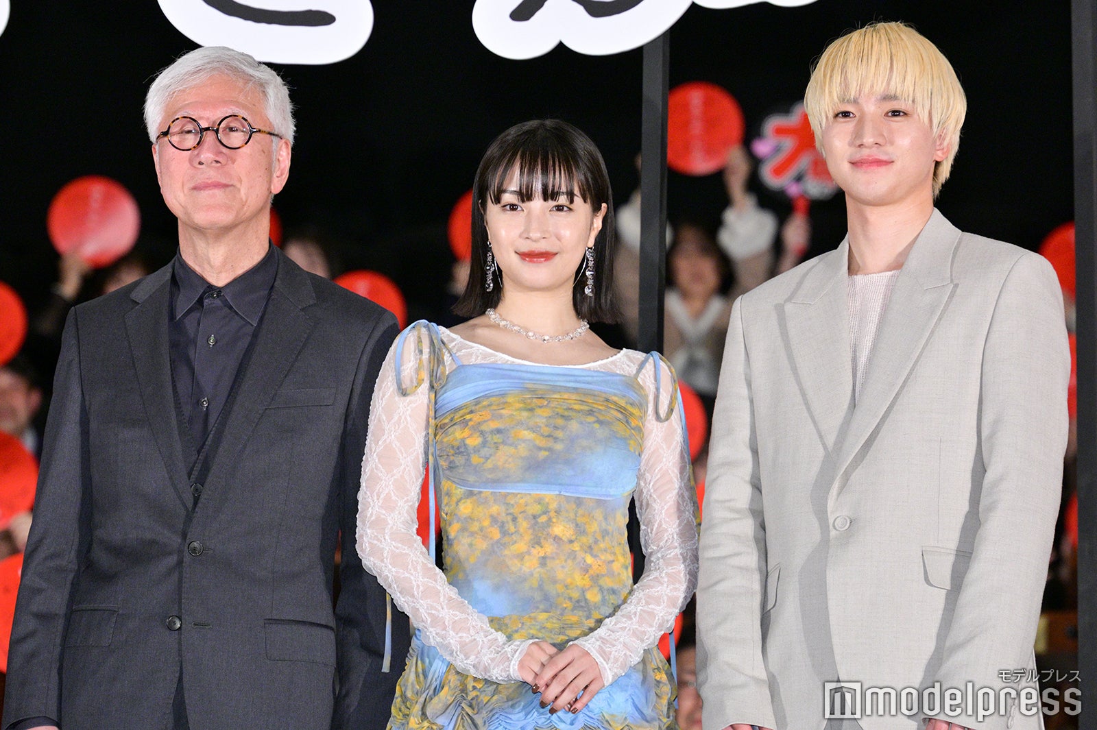 根岸吉太郎監督、広瀬すず、木戸大聖（C）モデルプレス