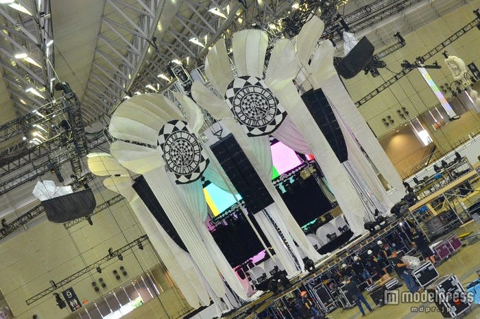 センターステージ/設営の様子