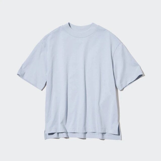 ユニクロ　uniqlo　レディース　おすすめ　オススメ　コスパ　2023　春　トップス　エアリズコットンT　Tシャツ　エアリズム