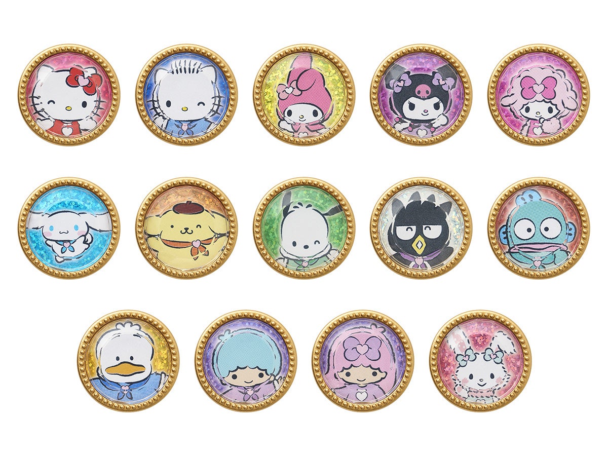 ワンダーリボンライト ジュエル 全14種 各550円(C)2025 SANRIO CO., LTD. TOKYO, JAPAN 著作 株式会社サンリオ