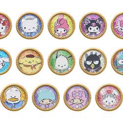 ワンダーリボンライト ジュエル 全14種 各550円(C)2025 SANRIO CO., LTD. TOKYO, JAPAN 著作 株式会社サンリオ