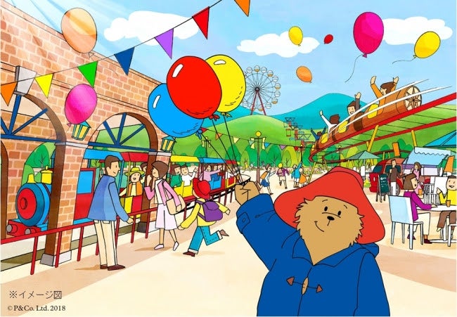 パディントンベアの世界初テーマパーク、5種のアトラクション＆カフェを併設