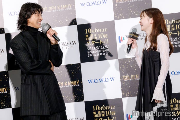 互いを“少年・少女”で例え合う山崎賢人、山田杏奈(C)モデルプレス