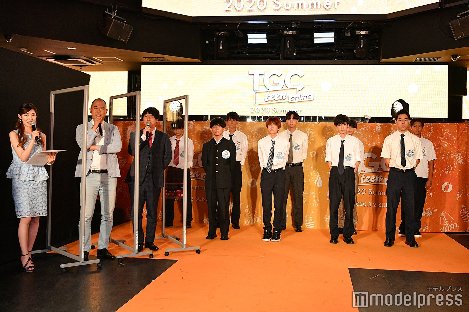 「高一ミスターコン」ステージの様子（C）モデルプレス