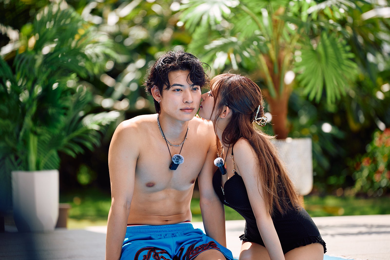 早川大輔、伊藤桃々「シャッフルアイランド Season6」最終話（C）AbemaTV, Inc.