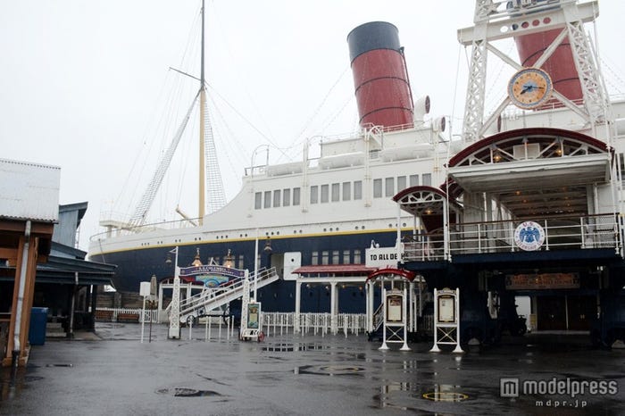 誰もいないS.S.コロンビア号前/「ディズニーウォーク2014」