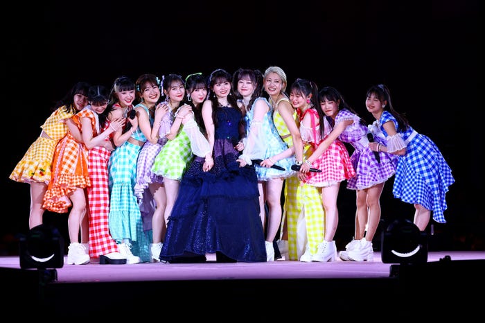 つばきファクトリー「Hello!Project ひなフェス 2023 つばきファクトリープレミアム~浅倉樹々卒業スペシャル~」より(提供写真)