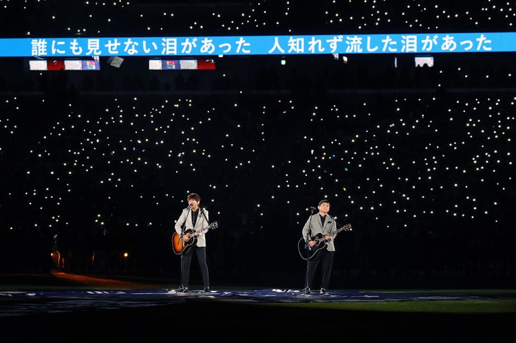 画像1 39 嵐 国立競技場オープニングイベントで6万人揺らす 約束の場所 再び 夢のよう セットリスト モデルプレス