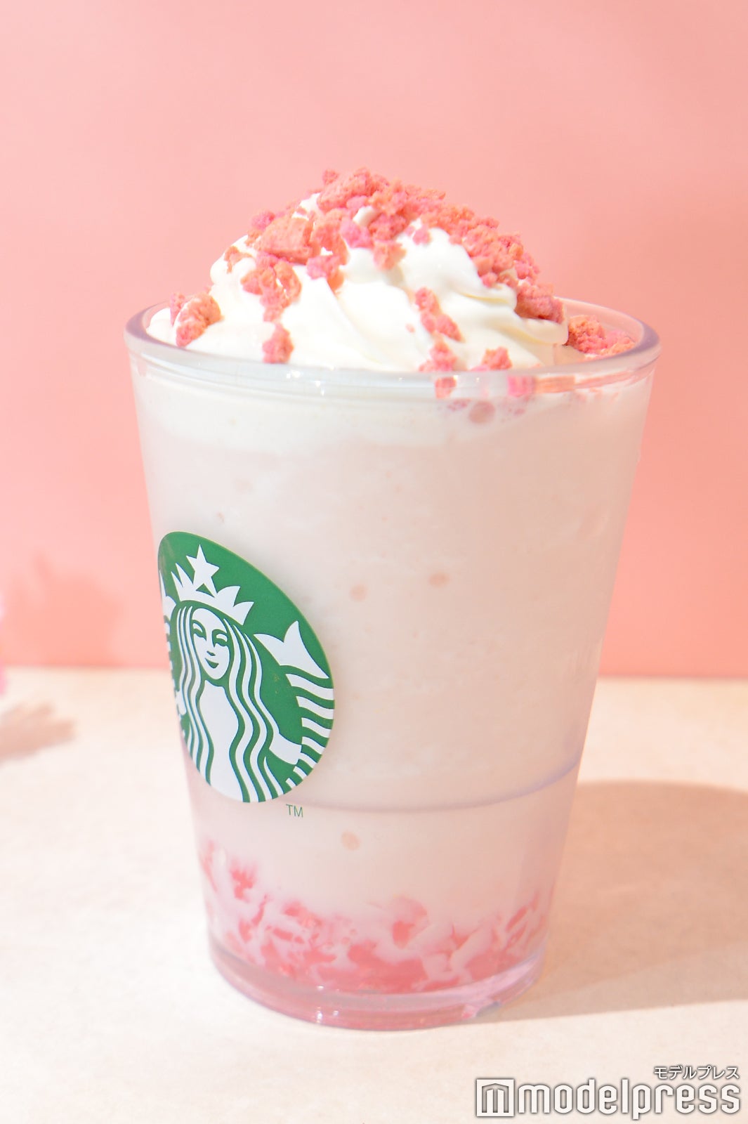 さくら 咲くサク フラペチーノ（C）モデルプレス