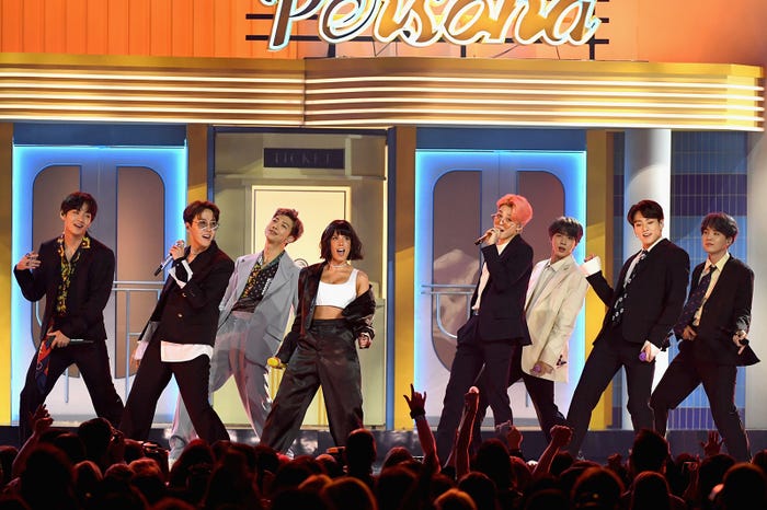 BTS feat. Halsey/photo by Getty Images