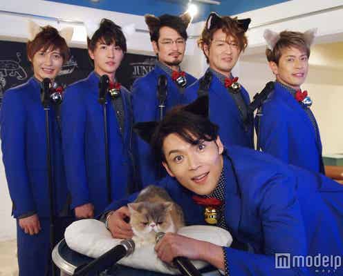 「オトナ女子」“ちくわ”で話題の“ぶちゃかわ猫”アリス、イケメングループとコラボ「異色の歌唱シーン」に注目