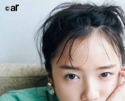日向坂46齊藤京子、グリーンメイクでいつもと違う表情にドキッ