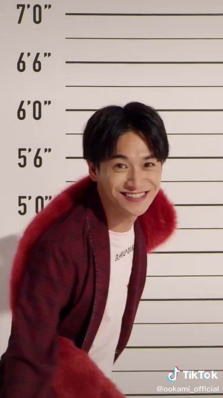 井上想良「オオカミ」シリーズ公式TikTokより（C）AbemaTV, Inc.