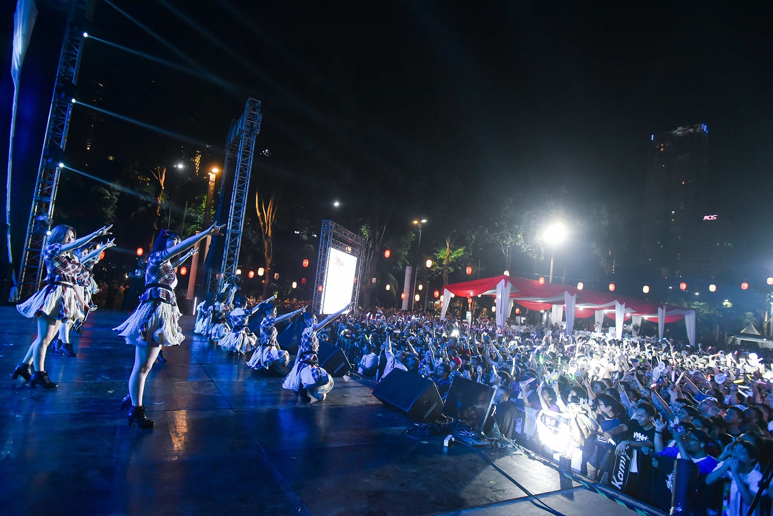 イベントの様子（C）AKS／（C）JKT48 Project