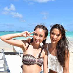 オードリー亜谷香&メロディー洋子、ハワイで笑顔弾ける ディープなスポットを2人旅