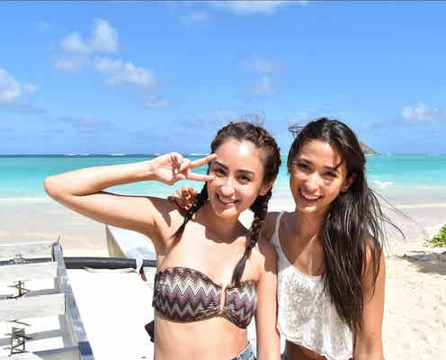 オードリー亜谷香&メロディー洋子、ハワイで笑顔弾ける ディープなスポットを2人旅