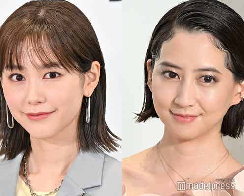 河北麻友子&桐谷美玲「みれまゆ」密着ショットに反響「2人とも小顔すぎ」「可愛さが渋滞してる」