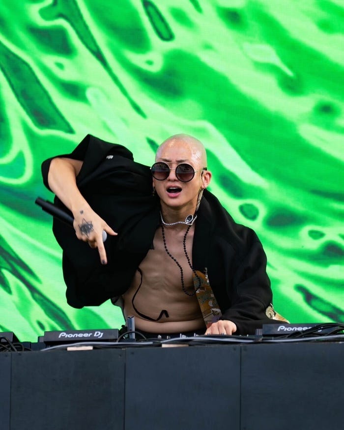 DJ社長/「ULTRA Beach Bali 2024」より(提供写真)