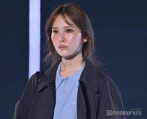 加藤史帆、無造作ヘアで雰囲気ガラリ スタイリッシュなロングコート姿【TGC2025A/W】