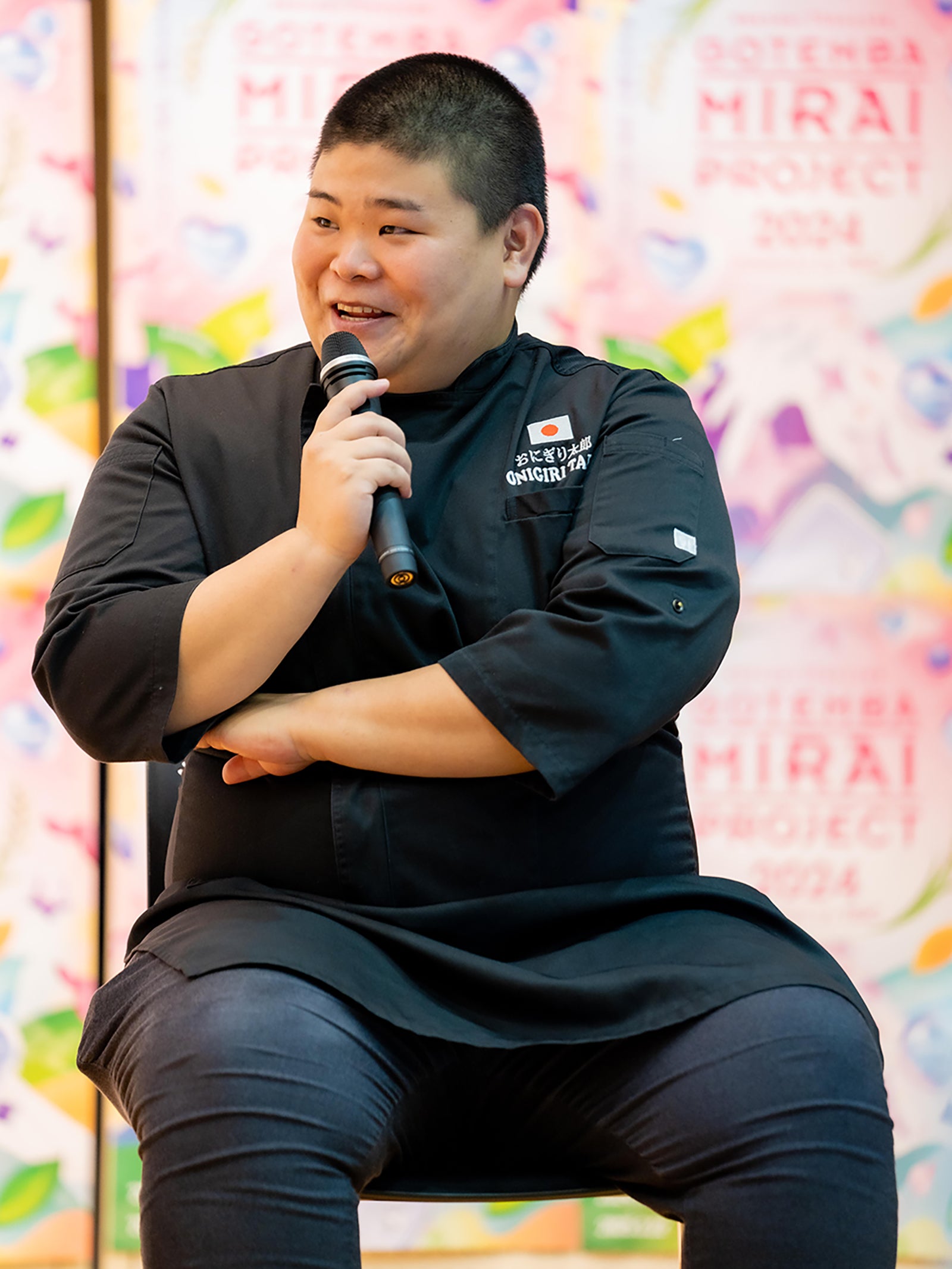 おにぎり太郎「GOTEMBA MIRAI PROJECT 2024 powered by TGC」（C）GOTEMBA MIRAI PROJECT 2024 powered by TGC